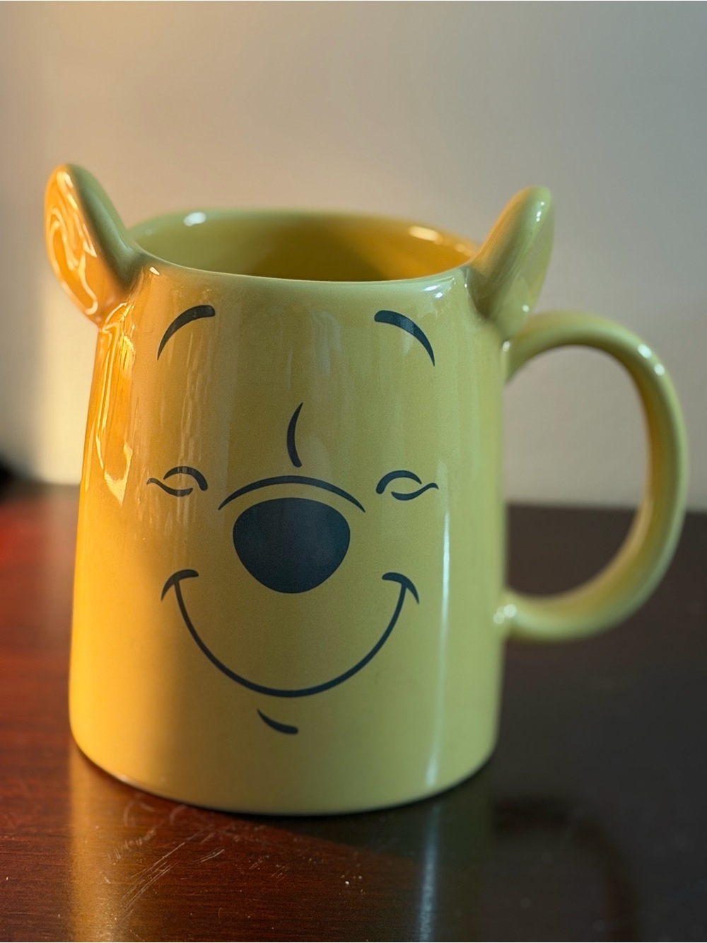 Hallmark Yellow Smiling Character Ceramic Mug